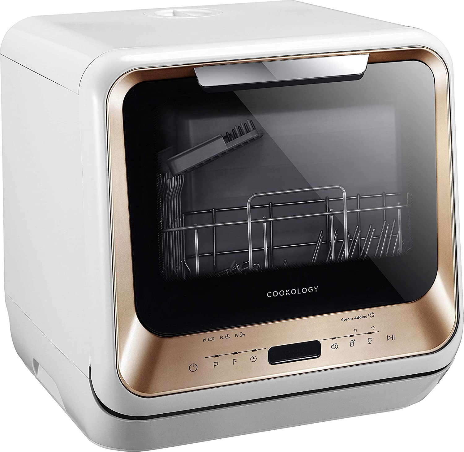 81AW2-ZzShL._AC_SL1500_ Cookology CMDW2GD Mini Portable Dishwasher Table Top with Baby Care & Fruit Wash, Gold