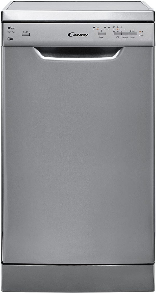 Candy CDP 2l1047 X -01 Freestanding 10places A + + Dishwasher – Dishwasher (Freestanding, Stainless Steel, Full Size, Grey,...