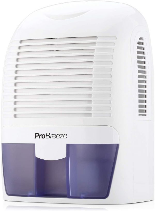 Pro Breeze® 1500ml Dehumidifier for Damp, Mould, Moisture in Home, Kitchen, Bedroom, Caravan, Office, Garage