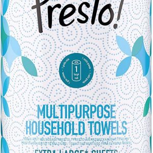 Presto Multi-Purpose Kitchen Roll 3 ply - 1x Extra Large Roll (100 sheets)