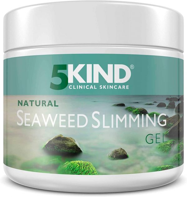 5kind Natural Seaweed Slimming Gel Anti Cellulite Cream with Caffeine GENTLY Firms Your Skin And Reduces the Appearance of Cellulite. Ultrasound Gel with...