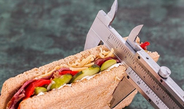 Quick weight loss diet may involve a baguette but not a measuring device like that shown.