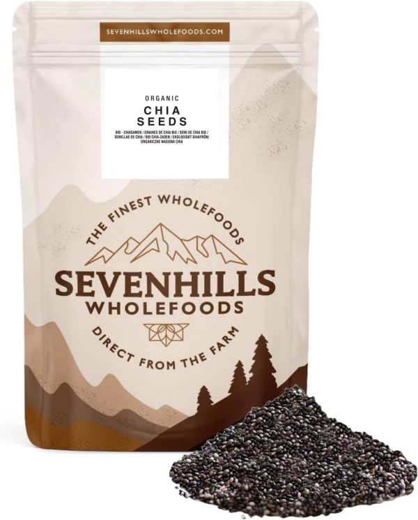 Sevenhills Wholefoods Organic Chia Seeds 1kg