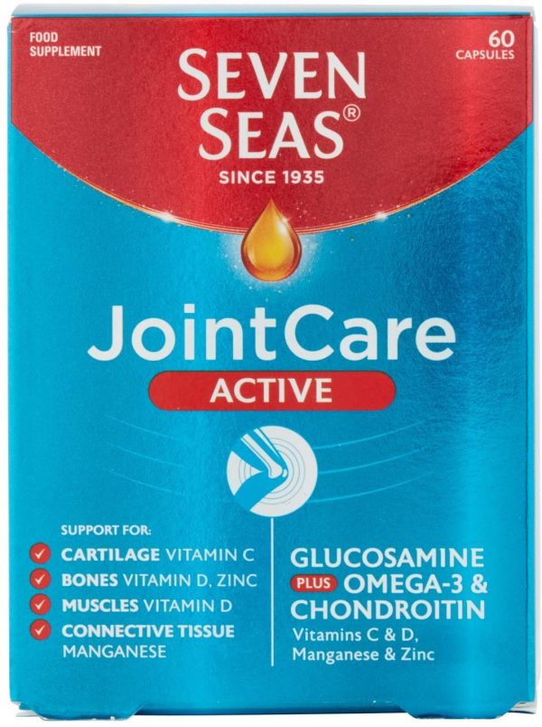 Seven Seas Jointcare Active Capsules, 60-Count