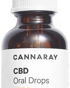 Cannaray CBD Oil Drops - High Strength, 1500mg | Juniper & Lime Flavour