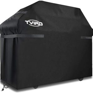 Tvird BBQ Cover, Barbecue Cover Waterproof Heavy Duty BBQ Grill Cover -Oxford Fabric Waterproof, Windproof, Rip-Proof& UV Resistant with Storage Bag for...