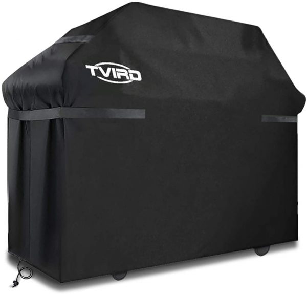 Tvird BBQ Cover, Barbecue Cover Waterproof Heavy Duty BBQ Grill Cover -Oxford Fabric Waterproof, Windproof, Rip-Proof& UV Resistant with Storage Bag for...