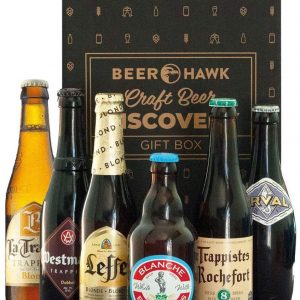 Beer Hawk Belgian & Trappist Discovery Case – 6 Beers - Belgian and Trappist Beer Gift Hamper