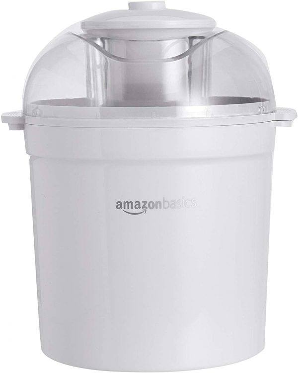 Amazon Basics 1.5 Quart (1.41 l) Automatic Homemade Ice Cream Maker
