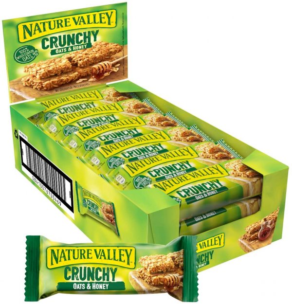 Nature Valley Crunchy Oats & Honey Cereal Bars 18 x 42g