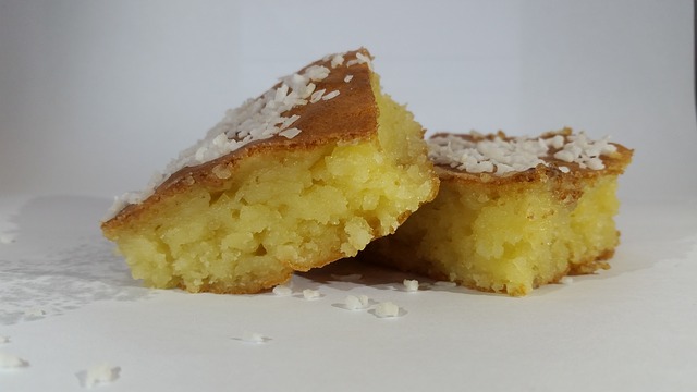 tapioca flour in a cake