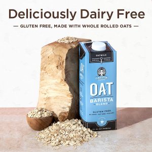 Califia Farms - Oat Milk, Unsweetened Barista Blend, 32 Oz (Pack of 6) | Shelf Stable | Non Dairy Milk | Creamer | Vegan | Plant Based | Gluten-Free | Non-GMO