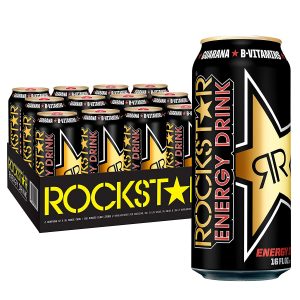 Rockstar Energy Drink, O.G. Flavor, 16oz Cans (12 Pack)