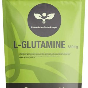 L-Glutamine 850mg 180 Capsules - Muscle Recovery Tablets UK Made. Pharmaceutical Grade Supplement UK Made