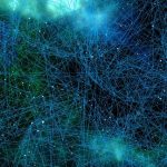 A representation of an artificial neural network.