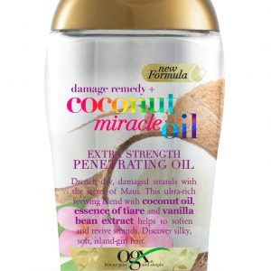 Ogx Coconut Miracle Oil Penetrating Hair Oil for Dry Hair, Extra Strength, 100 ml