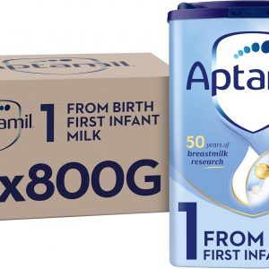 Aptamil First Infant Milk Stage 1 From Birth, 800 g, Pack of 6