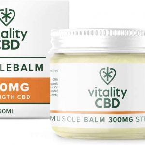 Vitality CBD Muscle Balm, 300mg, Natural, 50ml