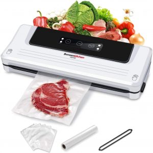 Bonsenkitchen Vacuum Sealers Machine, Automatic Food Sealer for Sous Vide Cooking and Food Saver|Dry & Moist Food Modes| Food Preservation with Vacuum...