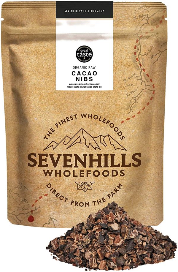 Sevenhills Wholefoods Organic Raw Cacao Nibs 1kg