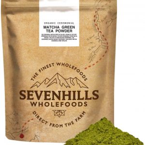 Sevenhills Wholefoods Organic Japanese Ceremonial Matcha Green Tea Powder 100g