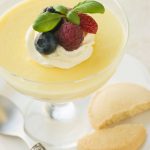 Lemon Posset with Shortbread Biscuits