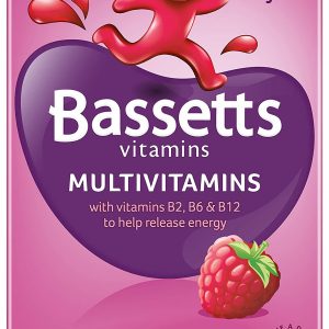Bassetts Vitamins Multivitamins, Raspberry Flavour, 7-11 Years, 30 Pastilles
