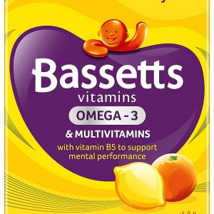 Bassetts Vitamins 12-18 Years Multivitamins Omega 3 Citrus 30's, 99.2 g