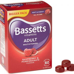 Bassetts Vitamins Adults Multivitamins 60's, 184 g
