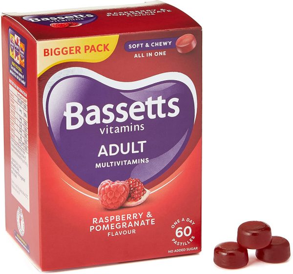 Bassetts Vitamins Adults Multivitamins 60's, 184 g
