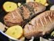Roast duck breast with potatoes
