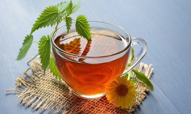 nettle tea, an example of yummy weeds