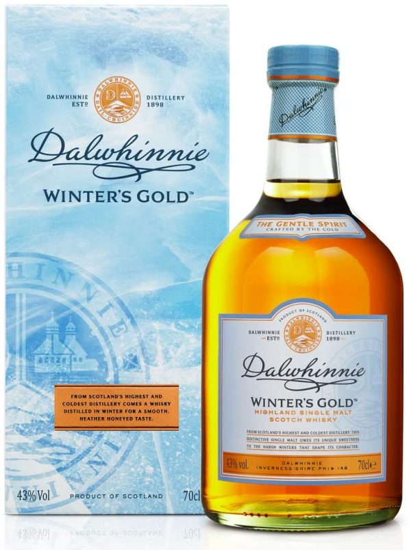 Dalwhinnie Winter's Gold Single Malt Scotch Whisky 70cl with Gift Box