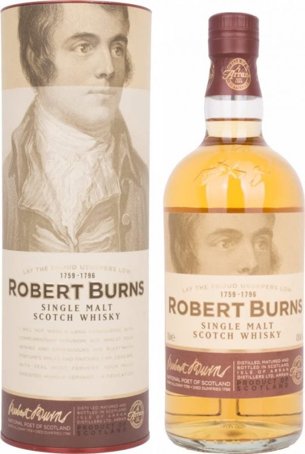 Arran Robert Burns Single Malt Scotch Whisky, 70 cl
