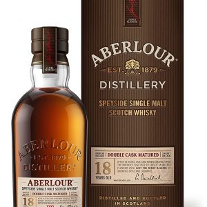 Aberlour 18 Year Old Single Malt Scotch Whisky (Double Cask Matured), 50 cl with Gift Box