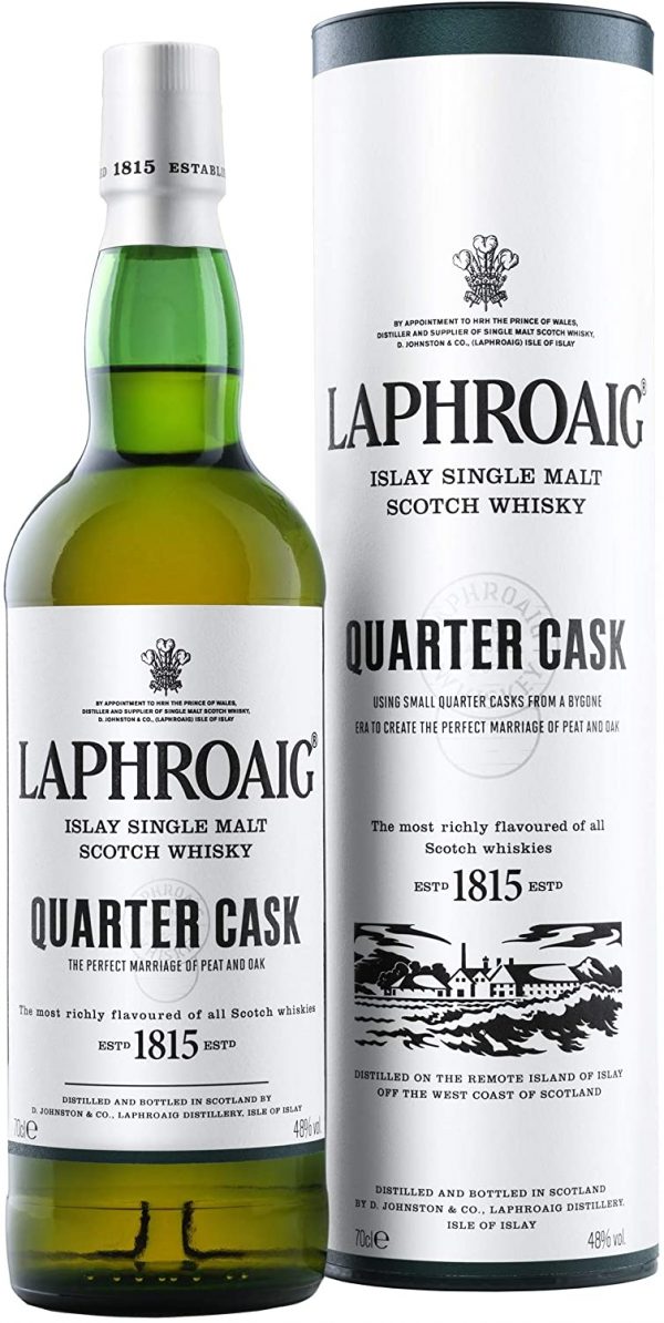 Laphroaig Quarter Cask Single Malt Scotch Whisky, 70 cl