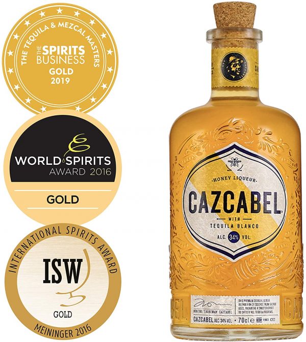 Cazcabel Honey Tequila, 70cl