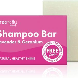 Natural Shampoo Bar Lavender & Geranium, 95g