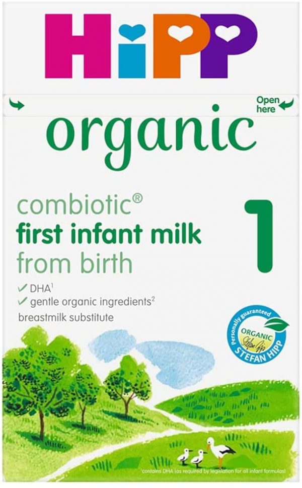 HiPP Organic 1 First Infant Baby Milk Powder from Birth, 800g