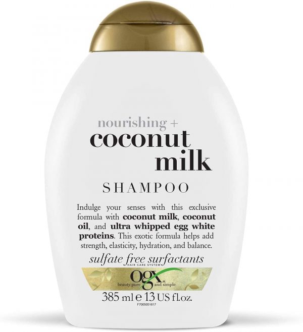 OGX Coconut Milk Shampoo, 385ml