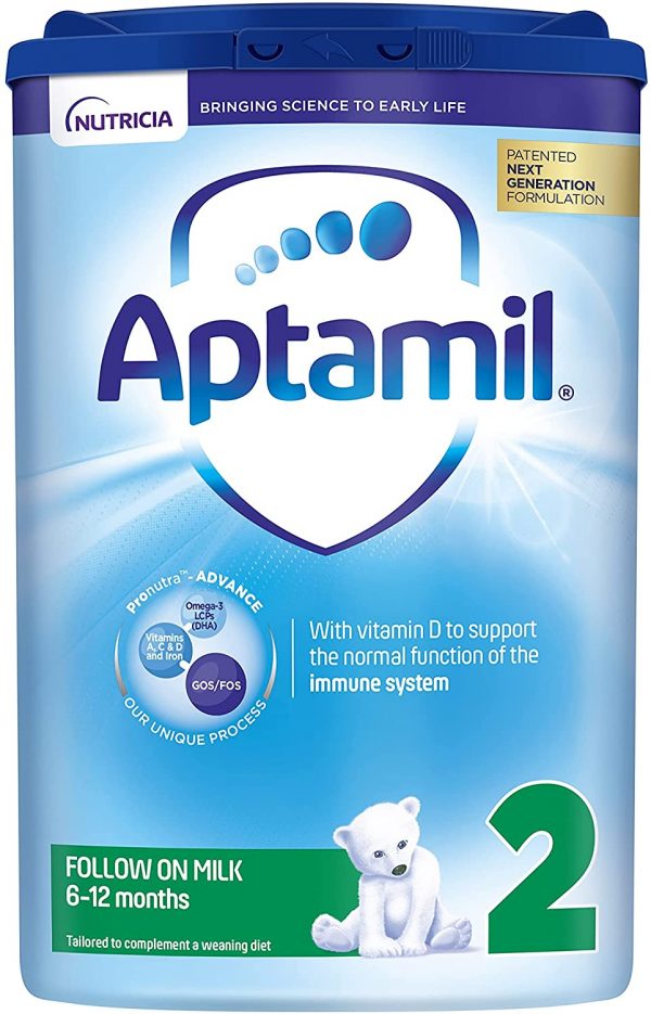 Aptamil 2 Follow-On Milk, 6-12 Months, 800g