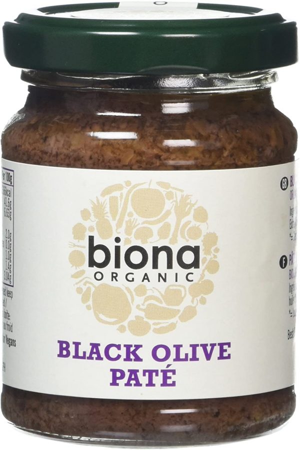 Biona Organic Black Olive Pate 120 g