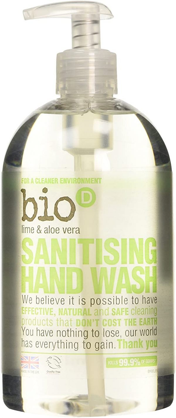 Bio-D 500 ml Anti Bacterial Hand Wash with Lime and Aloe