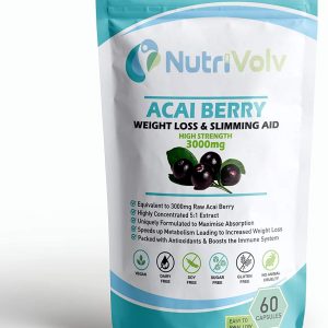 Acai Berry 3000mg - Fast Weight Loss Slimming Diet Fat Burner - 120 Tablets