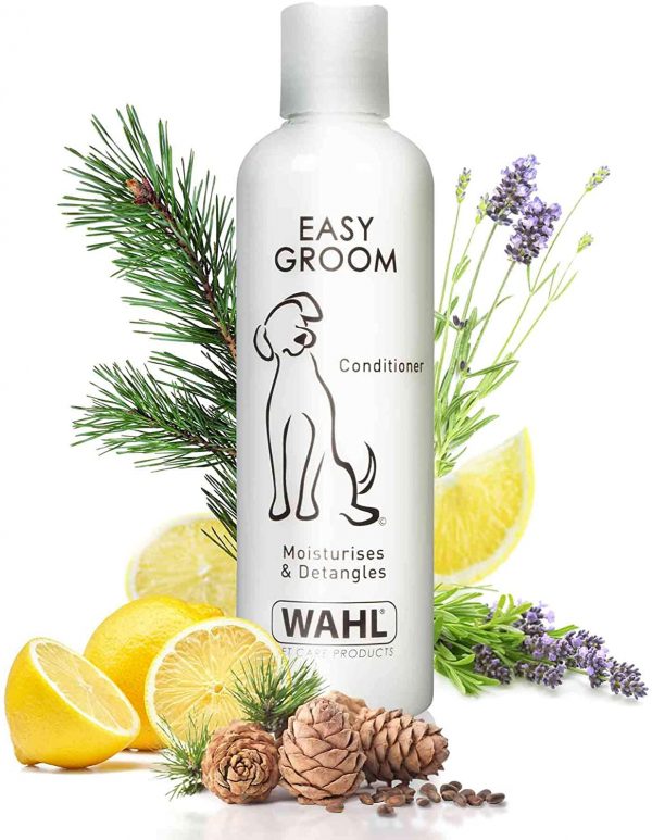 Wahl Easy Groom Pet Conditioner, Dog Shampoo, Conditioner for Dogs, Moisturises Skin and Coats, Removes Dandruff, For Dogs Dry Skin, Conditioner for Dogs