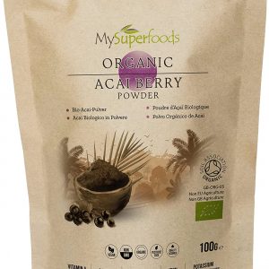 MySuperfoods Organic Acai Berry Powder (100g), Natural Source of Antioxidants