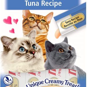 INABA Churu Sticks - Lickable Cat Treats To Feed From Hand - Delicious And Healthy Snack for Cats - Tuna Blue