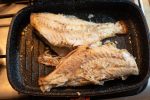pan fried sea bass