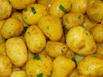 crushed new potatoes
