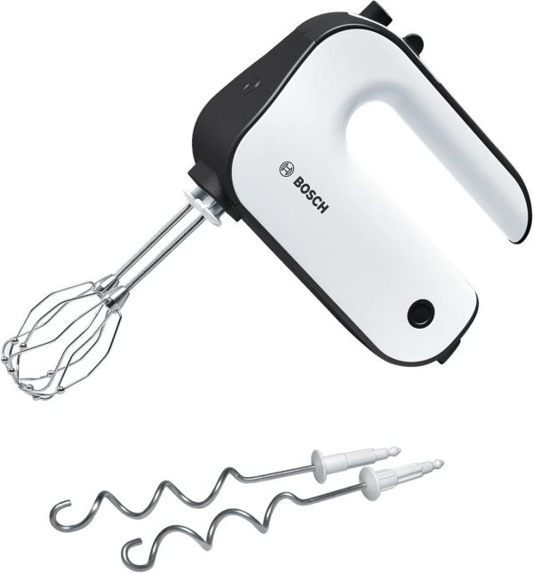 Bosch CleverMixx Styline MFQ4020GB Hand Mixer 450 W - White & Black